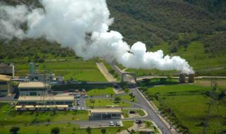 Kenyan geothermal plant