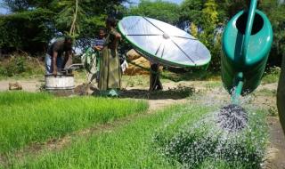 Solar powered water pump