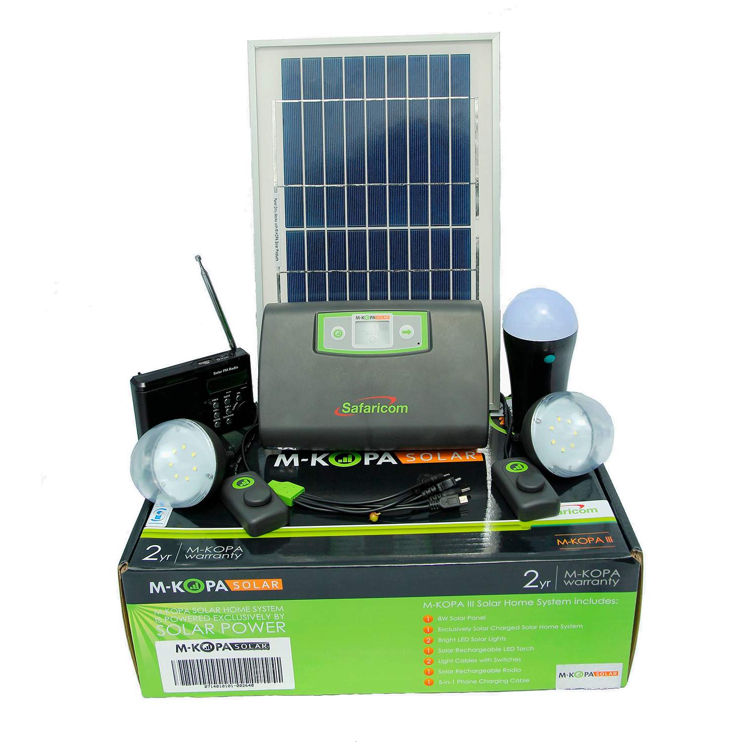 MKOPA III Solar kit that are being distributed in Kenya